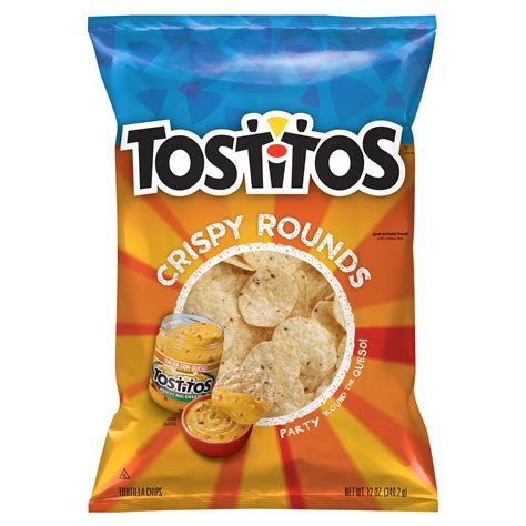 Tostitos Tortilla Chips Crispy Rounds 12 Oz - Walmart.com - Walmart.com