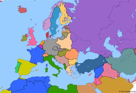 Historical Atlas of Europe (23 August 1939) | Omniatlas