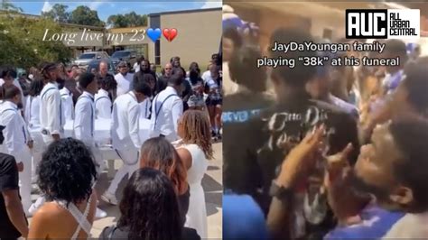 JayDaYoungan Family Plays NBA Youngboy Diss At Funeral - YouTube