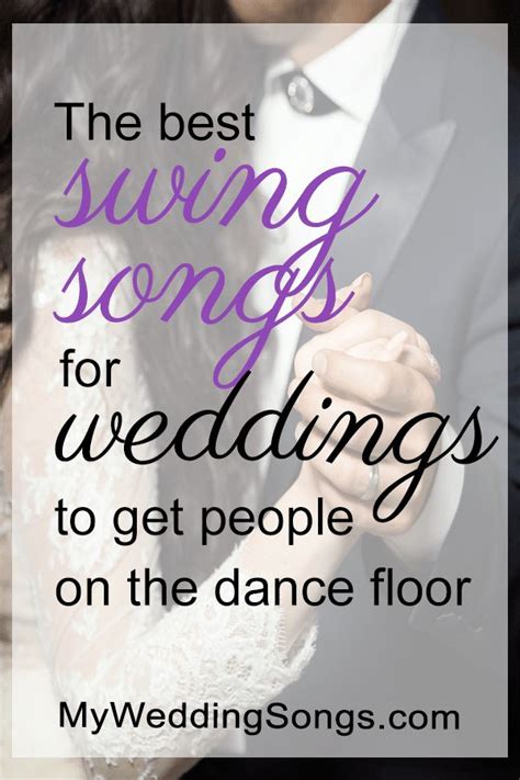 Best Swing Songs List | Swing song, Wedding dance songs, Swing dance music