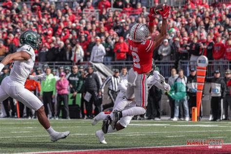 Ohio State WR Chris Olave readies himself for final matchup with Michigan