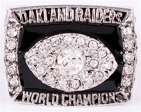 Fred Biletnikoff Oakland Raiders High Quality Replica 1976 Super Bowl XI Championship Ring ...