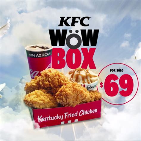 Nuevo paquete Wow Box KFC por sólo $69