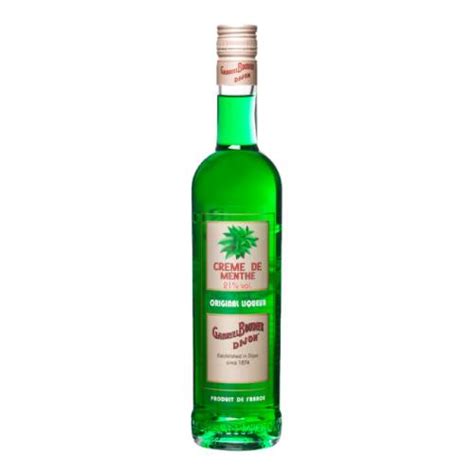 Peppermint Liqueur Green Gabriel Boudier Cocktail Ingredient - AdultBar