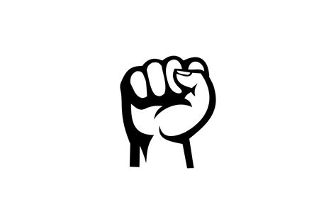 Proletarian Protest Symbol, Power Sign Graphic by quatrovio · Creative Fabrica