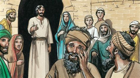 Jesus Heals Two Blind Men and a Mute Man - Bible Story