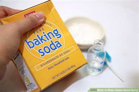 3 Ways to Make Saline Nasal Spray - wikiHow