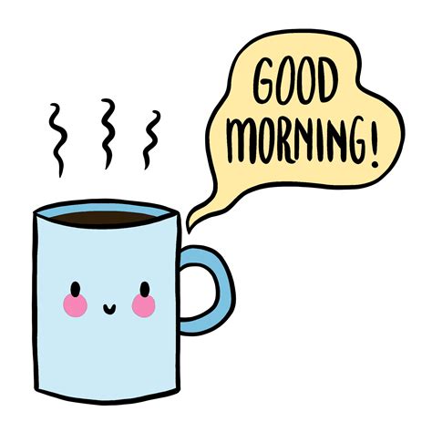 Good Morning Coffee Sticker by Rafs Design for iOS & Android | GIPHY