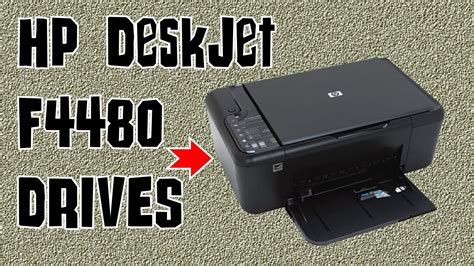 HP DeskJet F4480 #driver #hp - YouTube