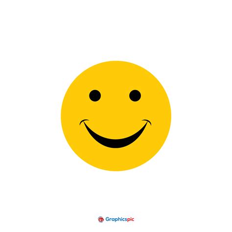 Happy emoji - free vector - Graphics Pic