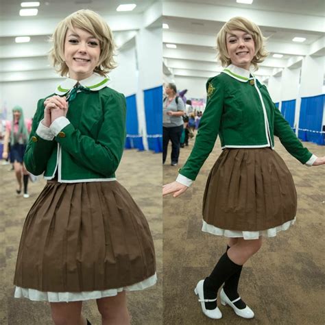 my handsewn chihiro fujisaki cosplay! : r/danganronpa