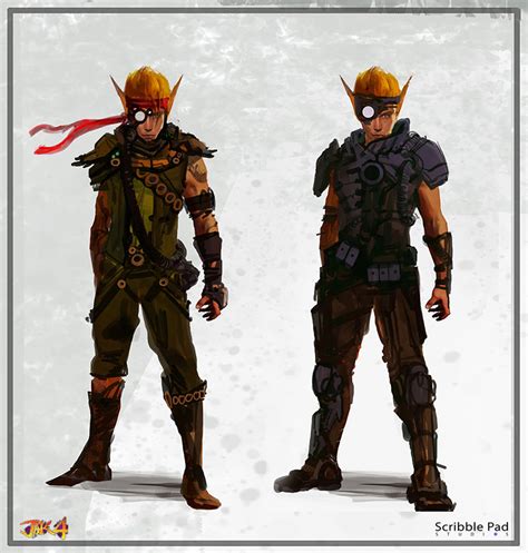 Concept art for canceled Jak and Daxter 4 project surfaces | VG247