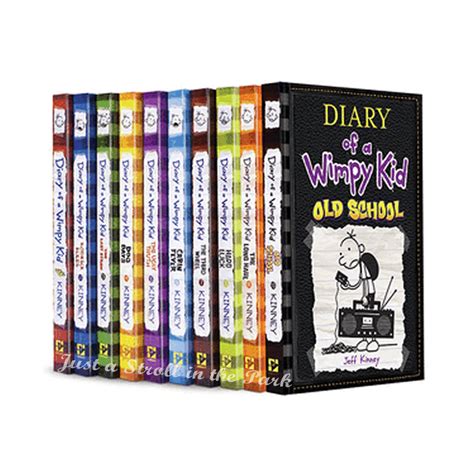 Diary of a Wimpy Kid Complete Series Hardcover Books 1-10 Collection ...