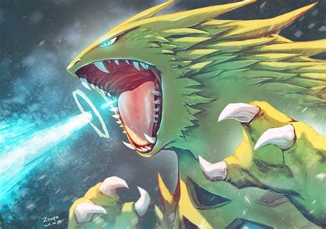 ArtStation - 【Tyranitar - Hyper Beam