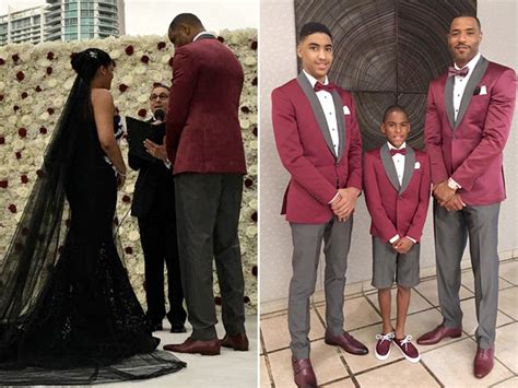 Ex-NBA Star Kenyon Martin: Hitched On Miami Yacht The Bride Wears Black ...