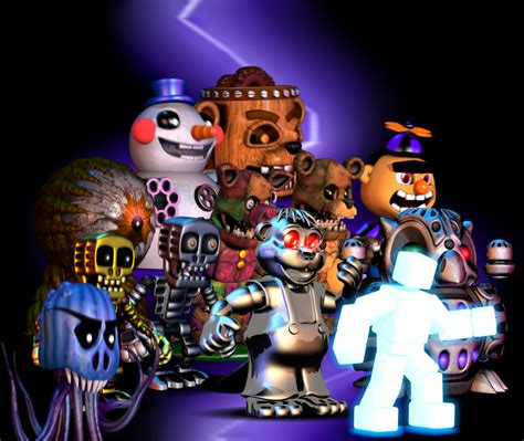 FNaF World Bosses by JunnBoi on DeviantArt