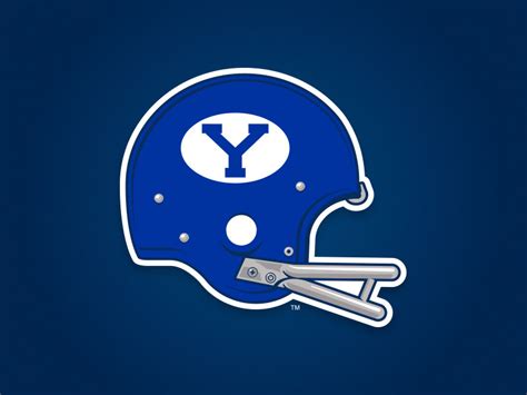 BYU Helmet - Old School by Torch Creative on Dribbble