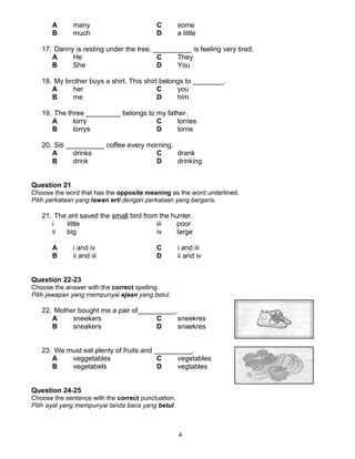 143920949-Exam-paper-ENGLISH-YEAR-4.pdf