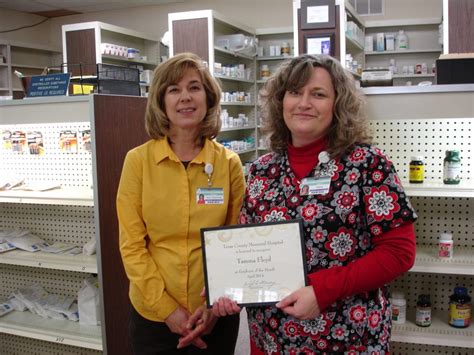 Floyd Named Employee of the Month | Texas County Memorial Hospital