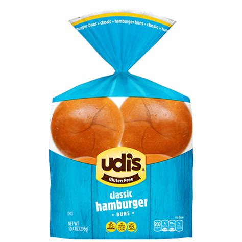 Gluten Free Classic Hamburger Buns | Udi's