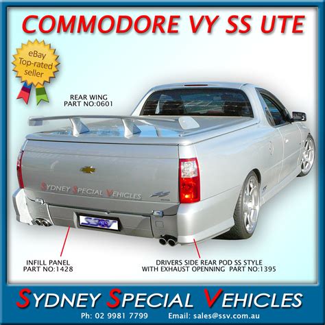 IN FILL PANEL FOR VY-VZ COMMODORE SS UTES