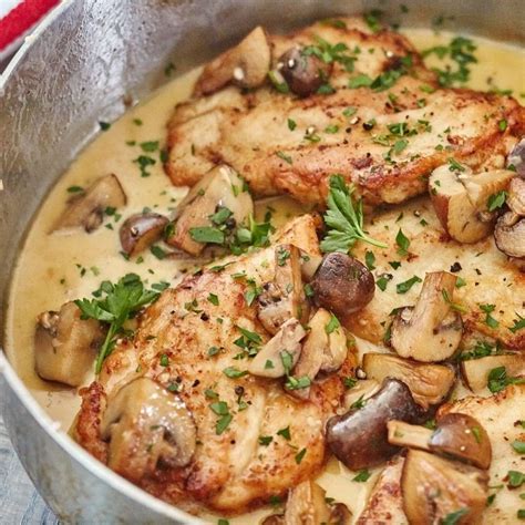 Allrecipes on Instagram: “This Chicken Marsala Over White Rice is easy comfort food just right ...