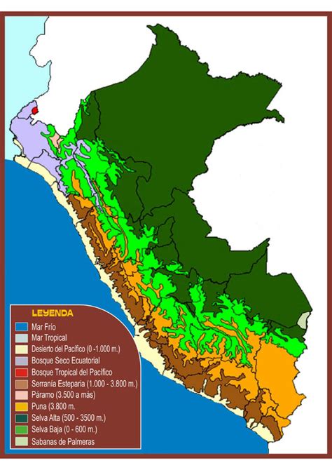 Mapas climáticos de Perú - MapasEnPDF.com