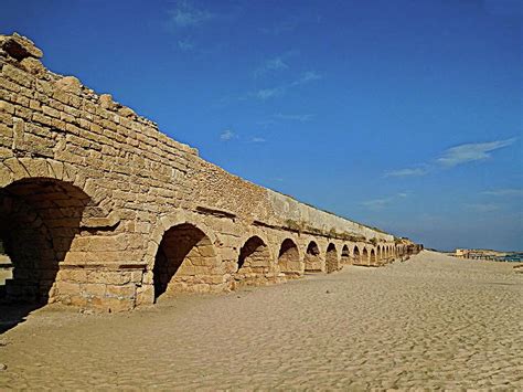 Caesarea Aqueduct, Israel Photograph by Lyuba Filatova - Pixels