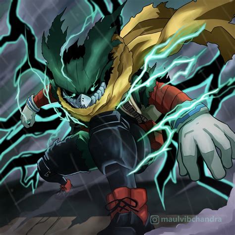 My hero Academia - Dark Deku by recmg on DeviantArt