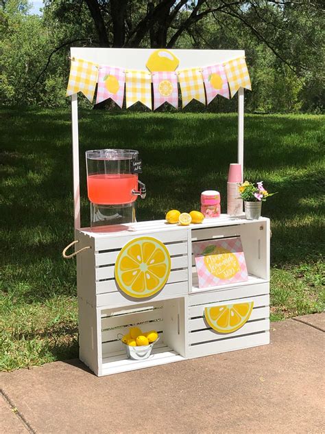 Lemonade Stand Complete With All Accessories and Decor - Etsy