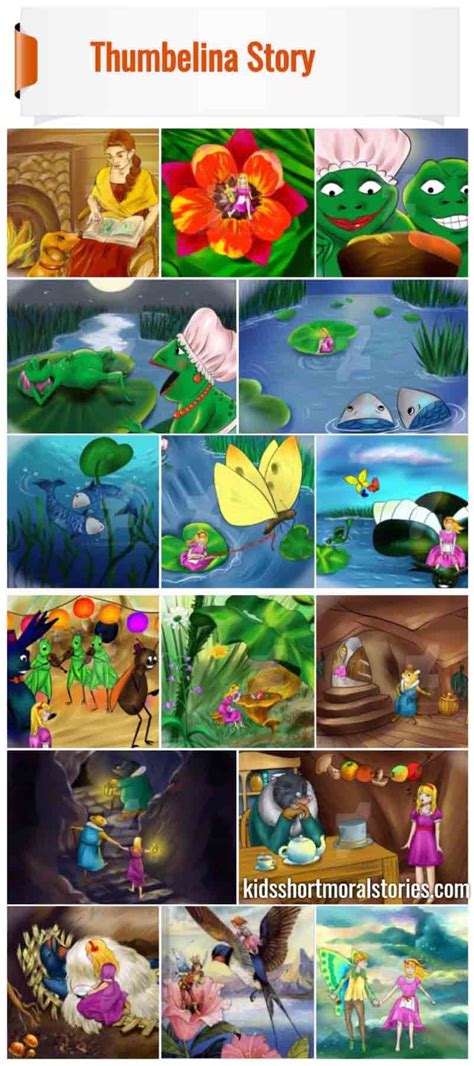 Thumbelina Story Summary – Kids Short Moral Stories