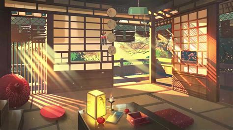 Japanese Style Living Room Live Wallpaper - WallpaperWaifu