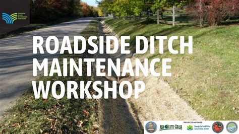 Roadside Ditch Maintenance Workshop - YouTube