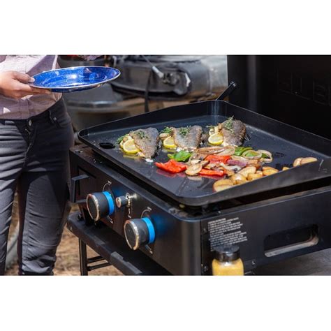 Pit Boss Ultimate 23" 2-Burner Liquid Propane Flat Top Grill in the ...