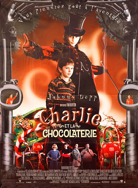 Charlie and the Chocolate Factory Original 2005 French Grande Movie ...