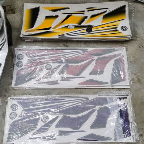 YAMAHA RXZ Catalyzer Body STIKER – Seng Chai Motor Parts