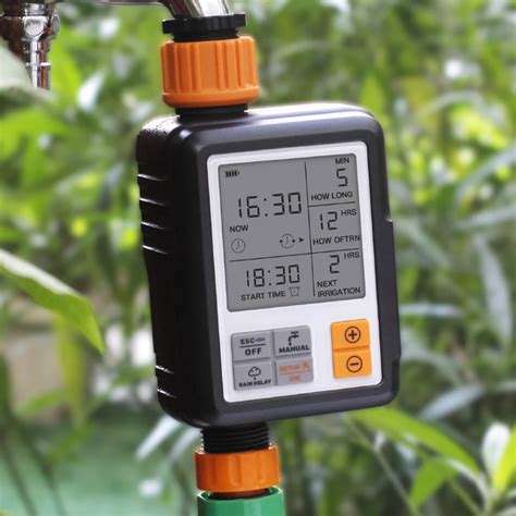 Automatic Electric Digital Gardening Irrigation Timer Intelligent Plant ...