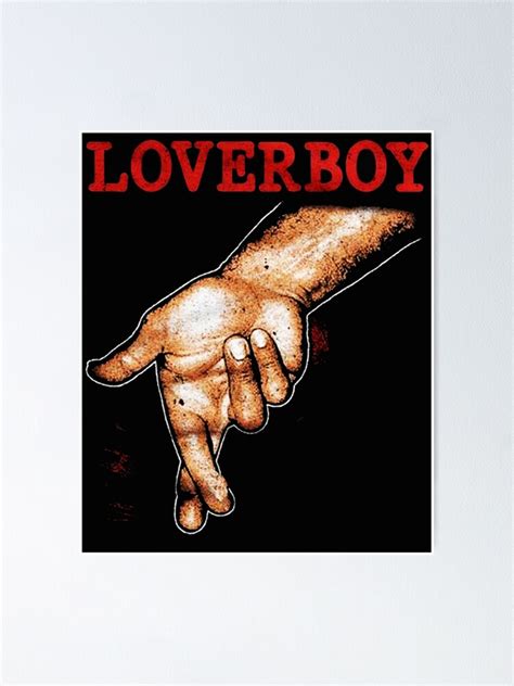 "Band rock loverboy logo" Poster for Sale by DYLANGLORIA | Redbubble