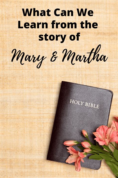 What the Mary and Martha Story Teaches Us - Coffee With Starla