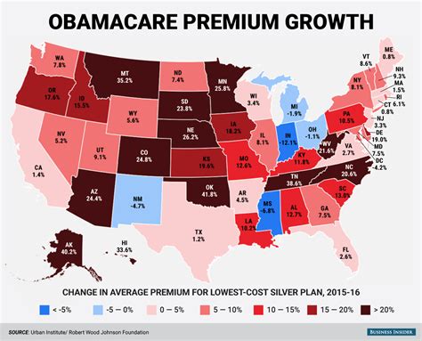 Here's how much the price of Obamacare changed this year for every state in the US - AOL News