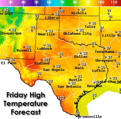 July 17, 2015 Texas Weather Roundup & Forecast