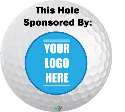 Sponsor Signs - CGA Hole In One