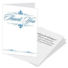 Business referral thank you cards - Easy ways to ask for referrals