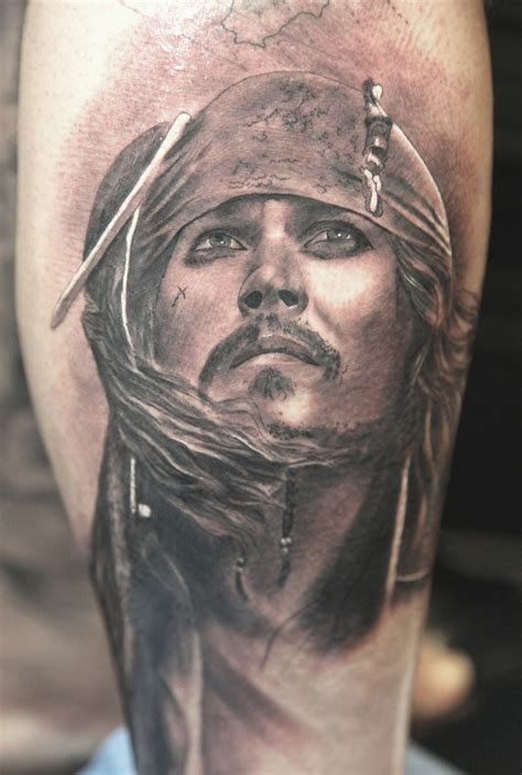 Captain Jack Sparrow | Movies tattoo, Tattoos, Movie tattoos