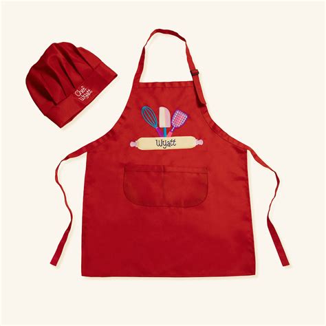 Personalized Kids Cooking Apron