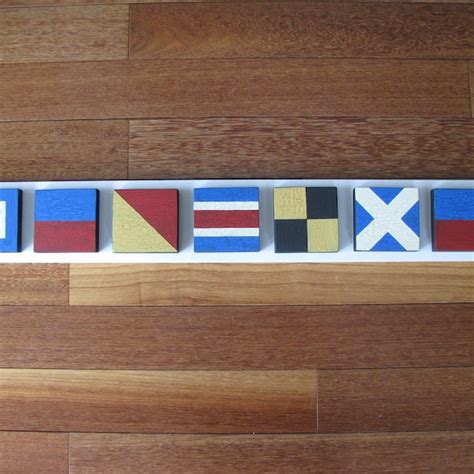 Nautical Flag Sign - Etsy