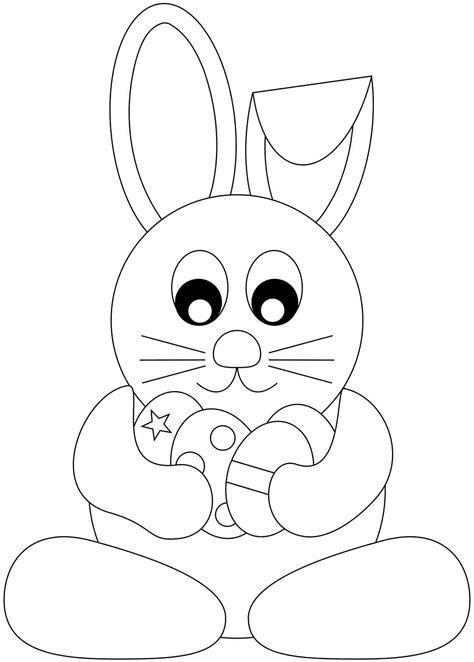 Easter Bunny Drawing Printable