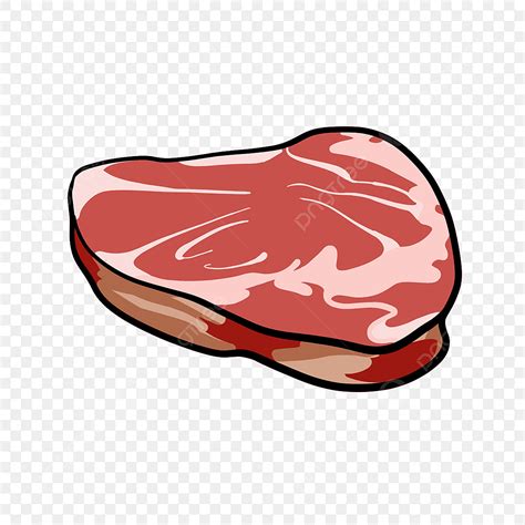 Chunking Clipart Transparent PNG Hd, Chunk Of Red Meat Clip Art, Pork ...