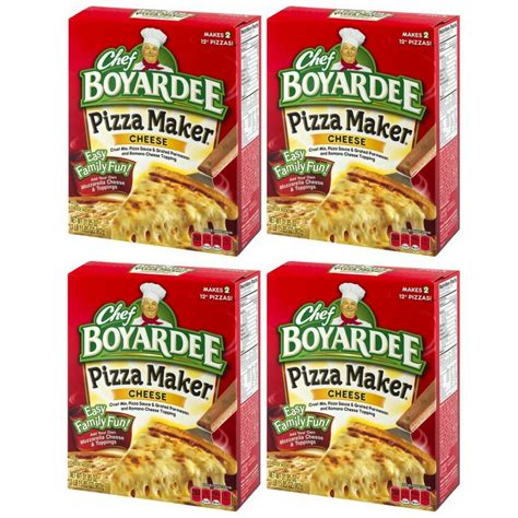 Buy Chef Boyardee, Cheese Pizza Kit, Makes 2 Pizzas, 31.85 Oz (Pack of ...