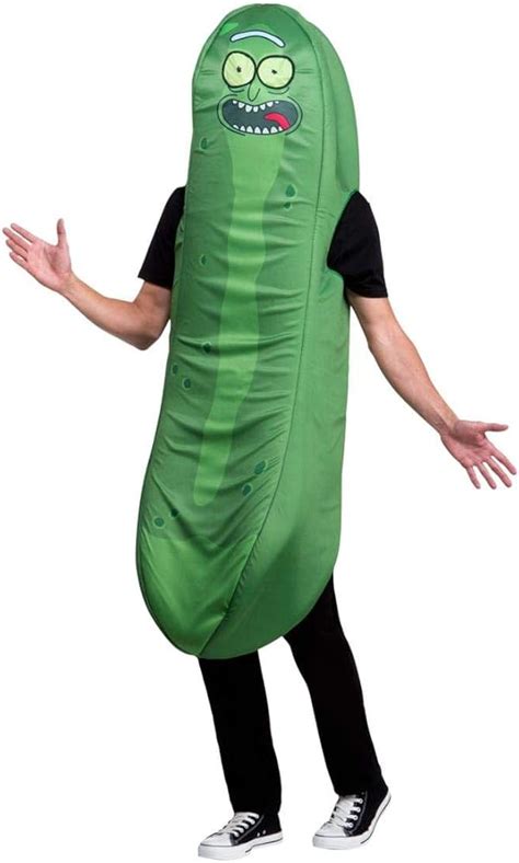 Palamon Rick And Morty Foam Pickle Rick Costume Adult One Size Green ...